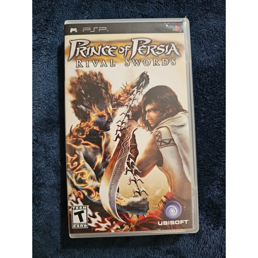 Prince of Persia Rival Swords Sony PSP Game UMD Manual Action Adventure Ubisoft